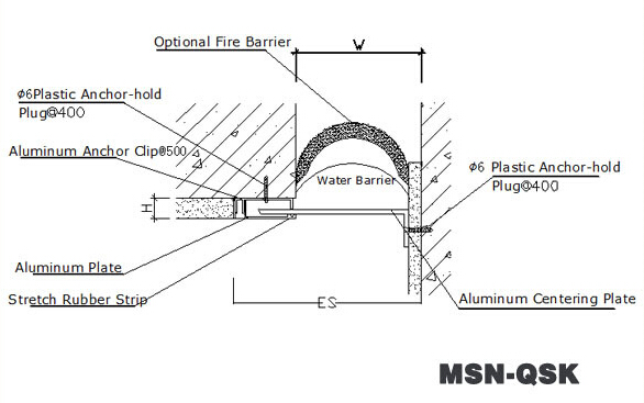 Lock Metal Wall To Ceiling Expansion Joint Msn Qsk Buy