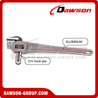 DSTD0506 Llave de tubo con compensación de manija de aluminio