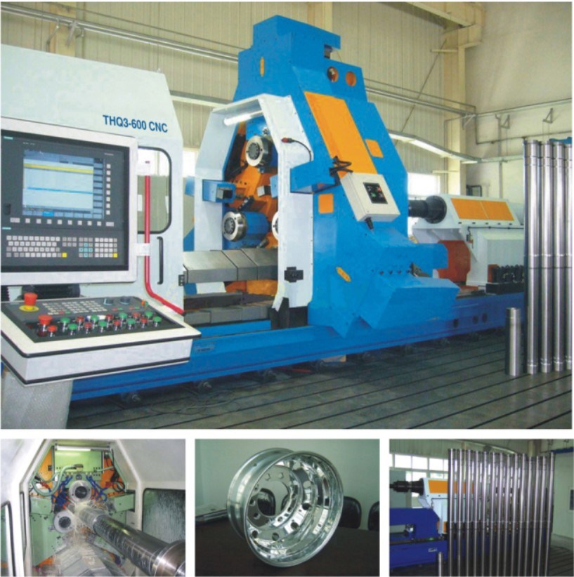 Oxygen Cylinder Manufacture Hot Spinning Machine