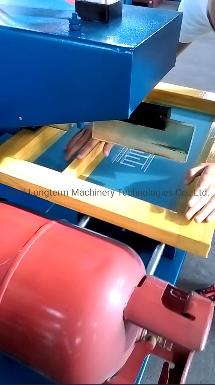LPG Gas Cylinder Screen Printing Machine, Customized Moulds