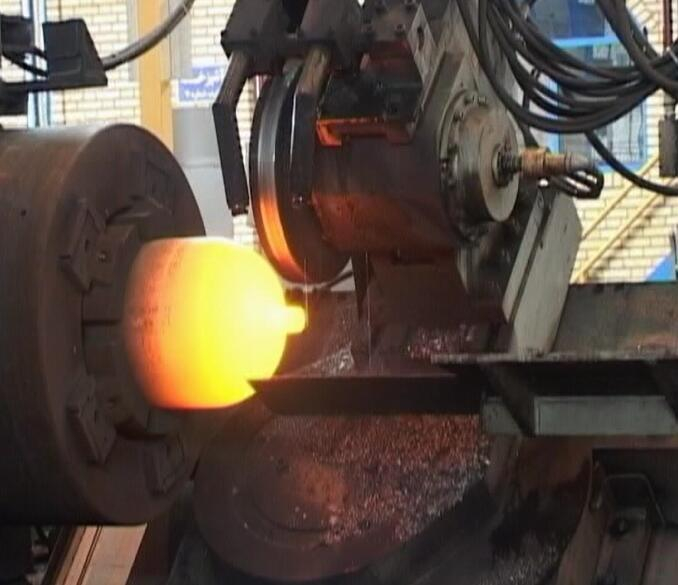 Roller Type Industrial Gas Cylinder Mouth Forming Equipment