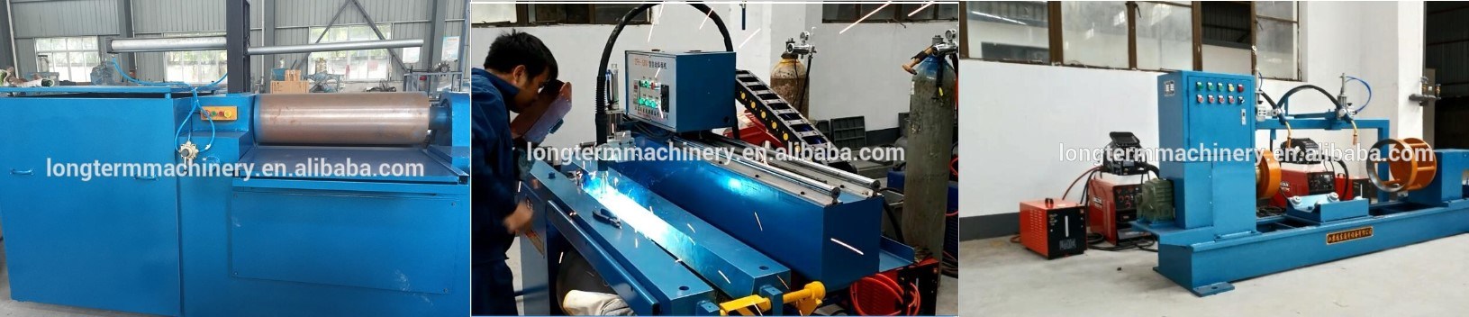 Semi-Automatic LPG Cylinder TIG Welding Assemble Machine