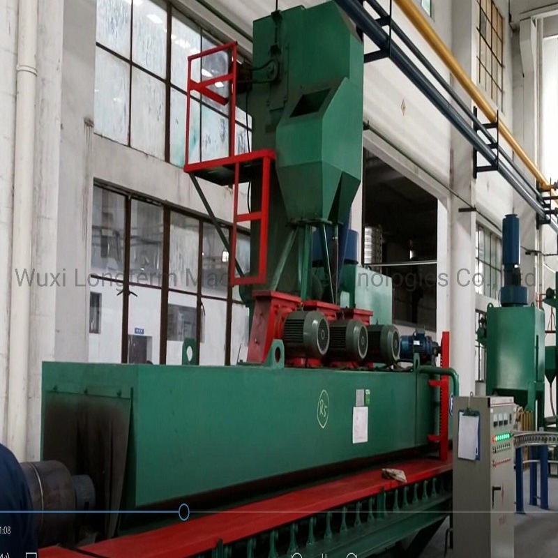 12.5kg/15kg LPG Gas Cylinder Manufacturing Equipments Body Manufacturing Line Shot Blasting Machine