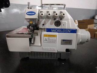 Wd-747D Direct drive 4 Thread Overlock Industrial Sewing Machine Good Price