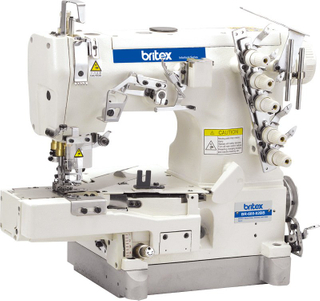 Br-600-02bb High Speed Cylinder-Bed Interlock Sewing Machine with Tape Bilding (edge rolling)