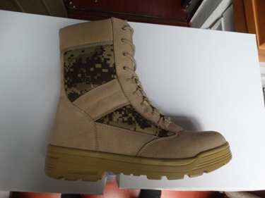 Military High Quality Camo Suede Desert Boot