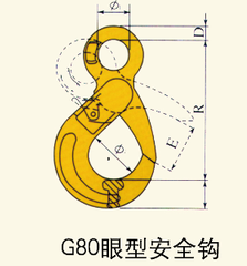 G80眼型安全鉤