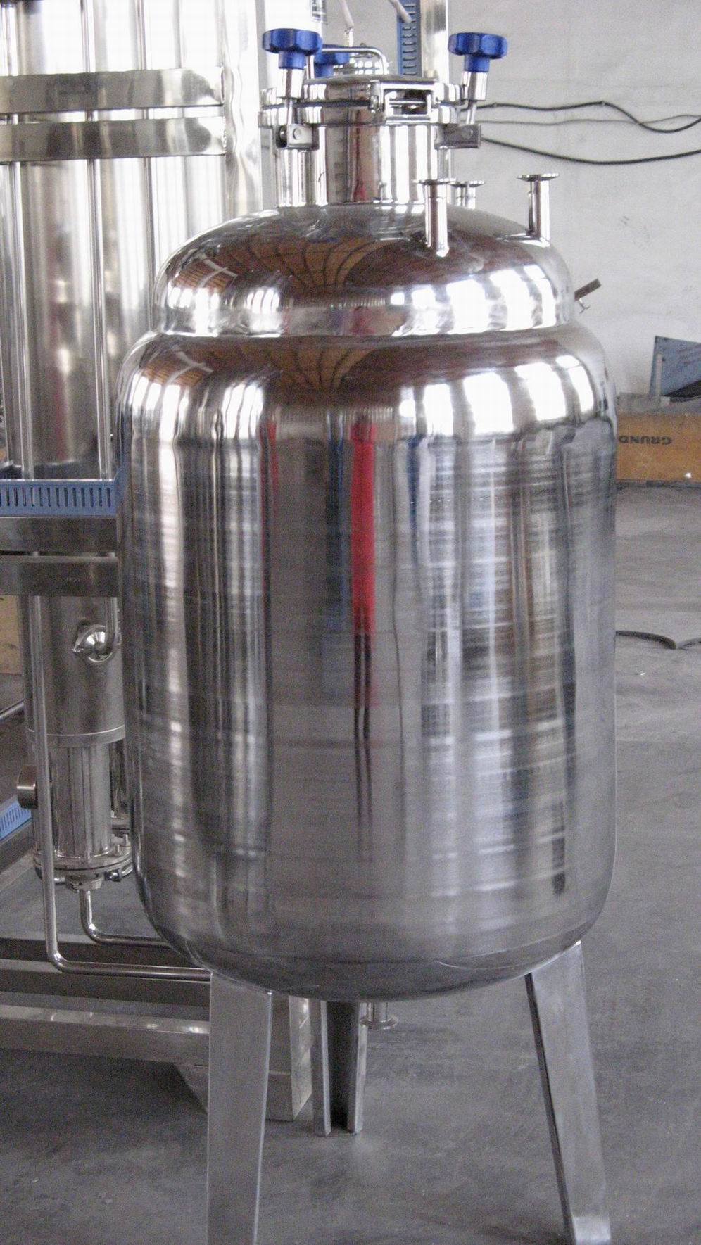 WFI Stainless Steel Distilled Water Storage Tank