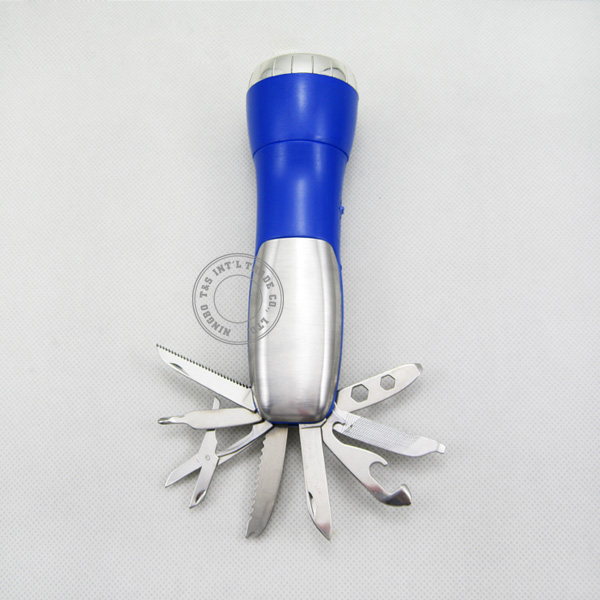 LED Flashlight with Function Tool