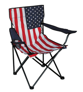 American Flag Camping Chair