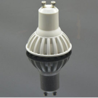 Factory Offer 58mm 500lm 3W/5W COB GU10 LED Bulb