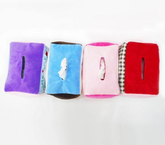 Creative Cute Soft Plush Tissue Box Cover Holders Stuffed Tissue Box