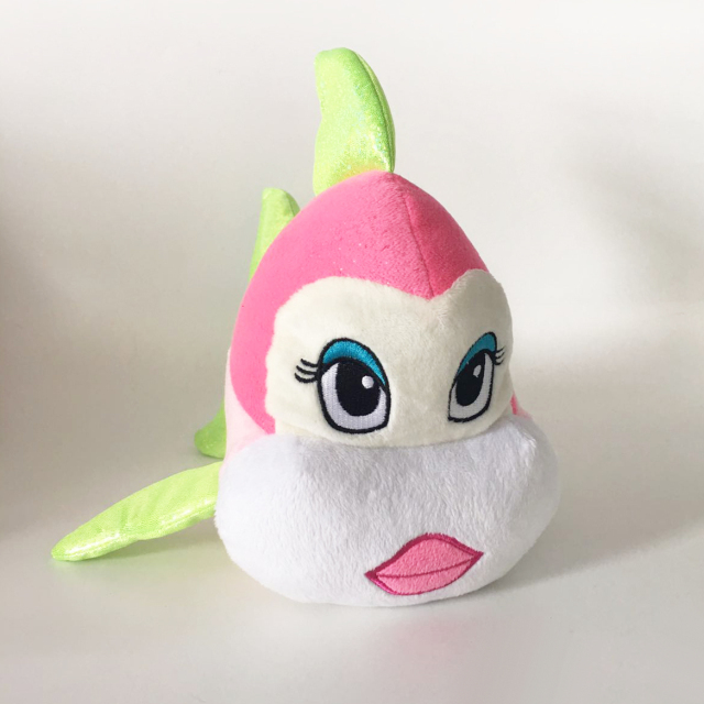 Popular Soft Cute Stuffed Soft Plush Pink Fish Toys