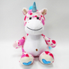Colorful Toy Unicorn Plush Animal Stuffed Unicorn Toys with Blue Tail