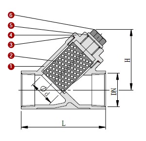 不锈钢Y型过滤器