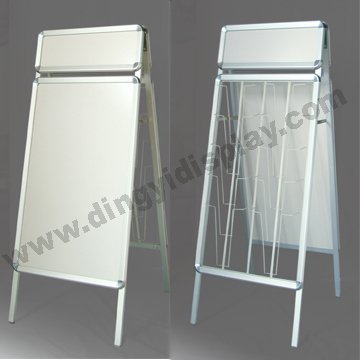A1 Size Aluminum Snap Frame Poster Board Display Banner Stand