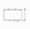 Radiator for HONDA