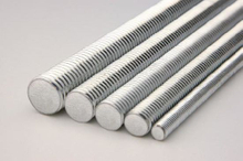 Threaded Rod Threaded Bolt Carbon Steel Zinc Plated