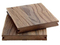 Suelo pl&aacute;stico de madera del Decking/WPC del compuesto/WPC
