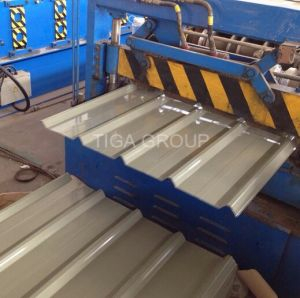 Ignifugar el metal de la onda que cubre las hojas de acero galvanizadas color ligero