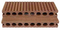 Tabl&oacute;n al aire libre del Decking del uso WPC de la placa de madera anti de Corrossion Vinlye