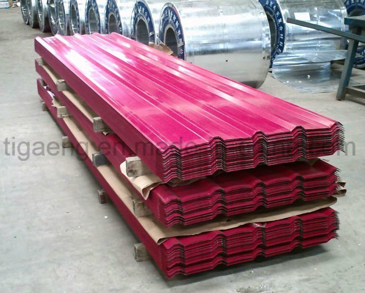 Top Level High Quality Trapezoidal PPGI/PPGL Roofing