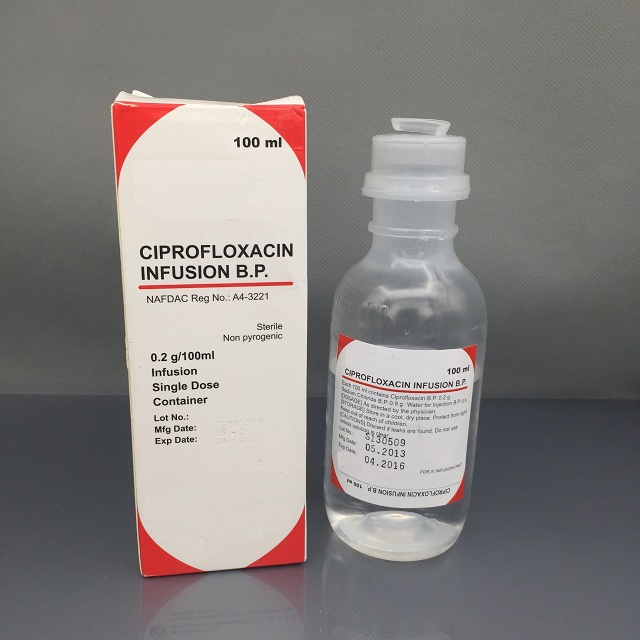 Ciprofloxacin injection
