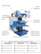 UNIVERSAL TOOL MILLING MACHINE XL8132-XL8140-XL8145