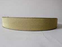 Aramid fiber fire retardant webbing for industry