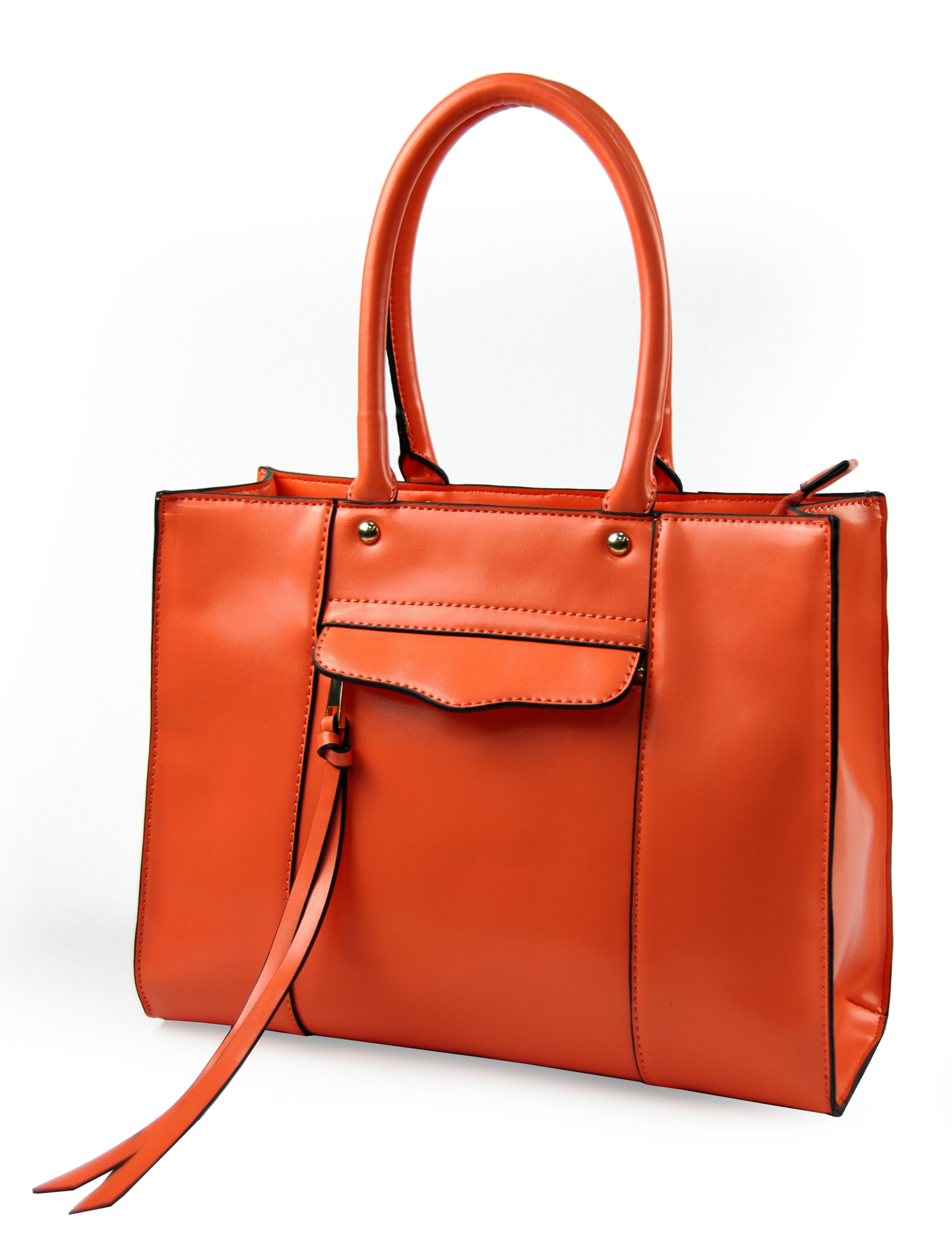 artificial leather PU tote handbag