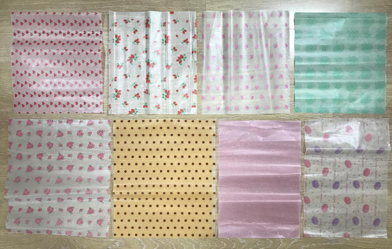 Printed Wax Paper