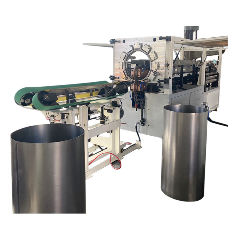 Automatic Steel Drum Circle Rolling and Resistance Seam Welding Machine^