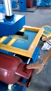 High Performance Logo Printing Machine, Silk Printing Machine for LPG Cylinders, 6kg Screen Printing Equipment