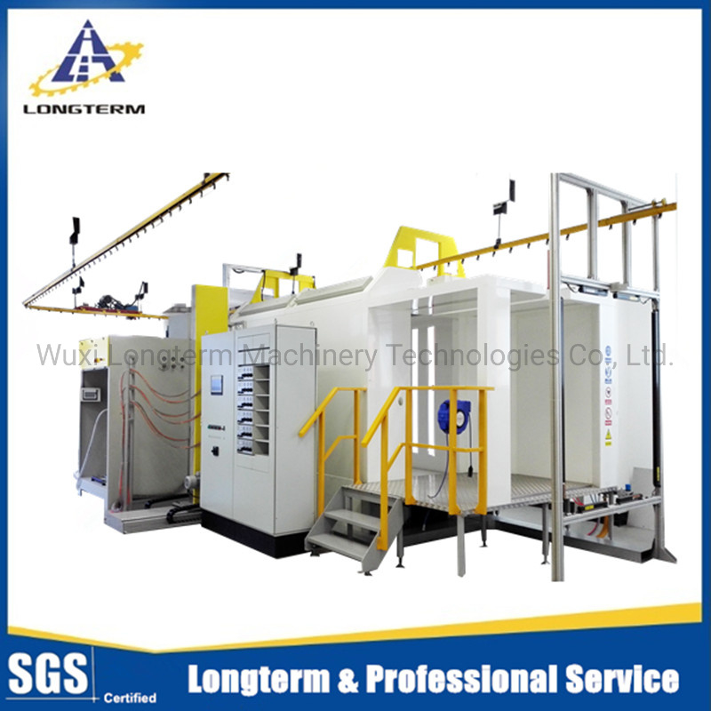 Fully Automatic Electrostatic Spraying Painting Production Line / LPG Cylinder Powder Painting Machine