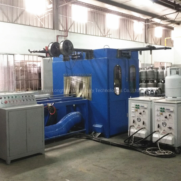 Automatic LPG Cylinder Anti Corrossion Zinc Metalizing Machine