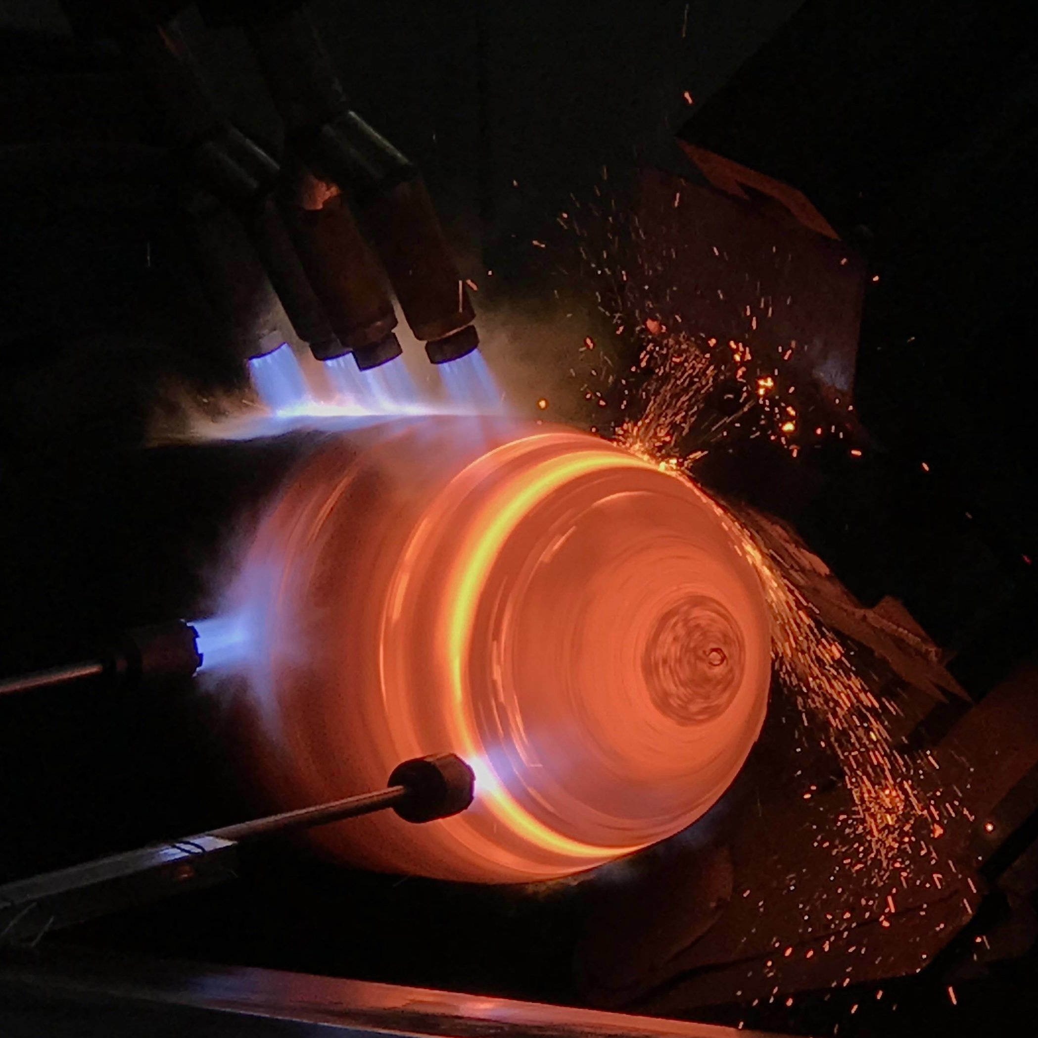 CNC Hot Spinning machine for Seamless Cylinder