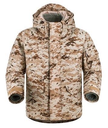 Military Waterproof and Breathable Parka for Cold Weather