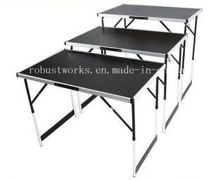 3PCS Height Adjustable Multi Purpose Folding Table (18-1010)