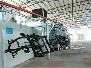 Tricycle Frame Painting Line