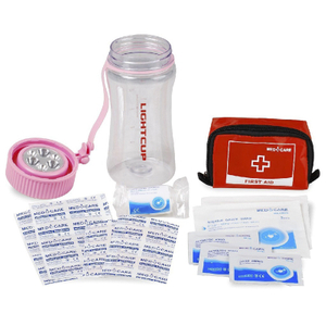 Light-cup first aid kit