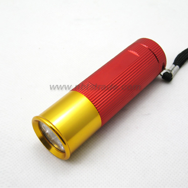 Shot Gun Shell 9 LED Flashlight 