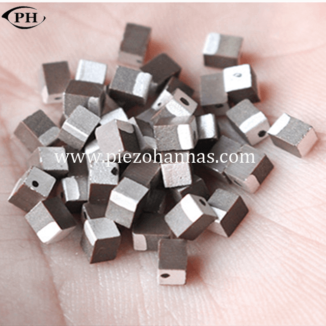 Ferroelectric Piezoelectric Ceramic Discs Transducer PZT Materials From