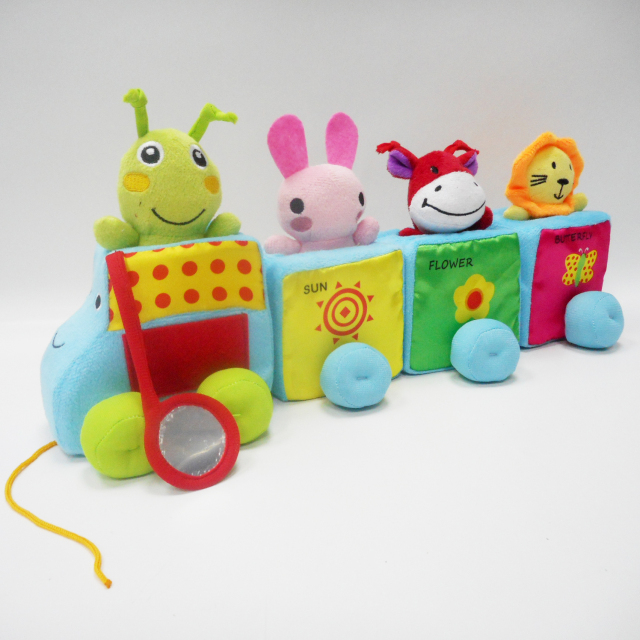 Interesting Baby Plush Stuffed Toy Stuffed Plush Train Toy