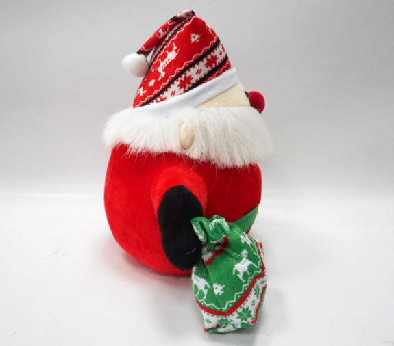 Red Color Christmas Plush Santa Claus Stuffed Dolls