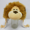 Soft Plush Toy Lion Winter Hat for Kids