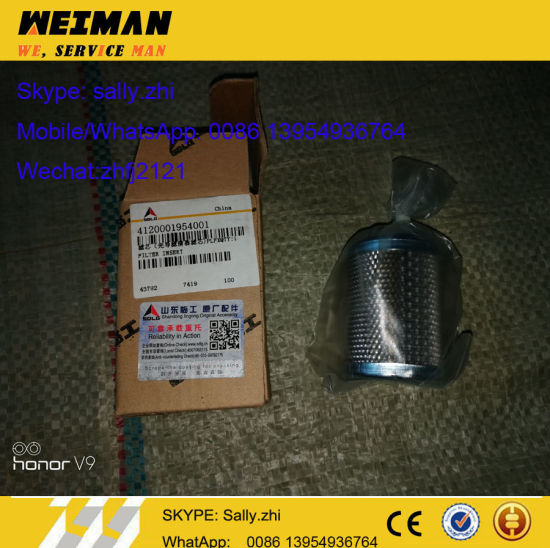 Sdlg Filter Insert 4120001954001 for Sdlg Loader LG936/LG956/LG958