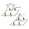 Horizontal Lifting Clamp, Item Code: 103### (Capacity: 2000-10000kg)