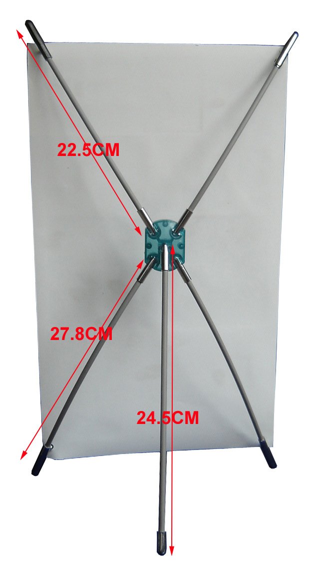 Potable Quick Desktop A3 A4 Advertising Display Mini X Stand Banner