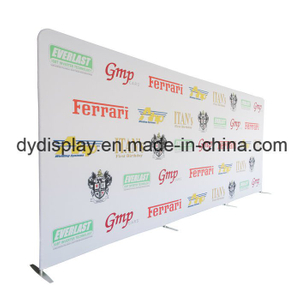 20ft Straight Photo Booth Fabric Stretch Banner Display Backdrop Stand