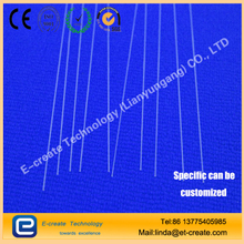 Quartz tube transparent quartz capillary high temperature capillary glass tube diameter 0.5mm insulator spot